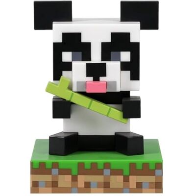 Paladone Minecraft Officieel gelicentieerde Panda staande bureaulamp, speelkamer decoratie en merchandise voor jongens en meisjes, nachtlampje, accessoire cadeau voor speelkamer en slaapkamer Paladone Minecraft Officieel gelicentieerde Panda staande bureaulamp, speelkamer decoratie en merchandise voor jongens en meisjes, nachtlampje, accessoire cadeau voor speelkamer en slaapkamer