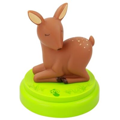 Ansmann hert Led-nachtlampje, extra zacht sluimerlicht met touch-sensor en timer, ideaal als slaaphulp voor kinderkamer, nachtkastje enz. Ansmann hert Led-nachtlampje, extra zacht sluimerlicht met touch-sensor en timer, ideaal als slaaphulp voor kinderkamer, nachtkastje enz.