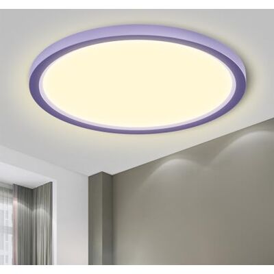 LQWELL ® Led-plafondlamp, plafondlamp voor badkamer, waterdicht, IP44, rond, plat, 18 W, 6000 K, 1600 lm, eenvoudige lamp, modern, dun, voor woonkamer, slaapkamer, keuken, balkon, hal, kelder, kantoor, LQWELL ® Led-plafondlamp, plafondlamp voor badkamer, waterdicht, IP44, rond, plat, 18 W, 6000 K, 1600 lm, eenvoudige lamp, modern, dun, voor woonkamer, slaapkamer, keuken, balkon, hal, kelder, kantoor,