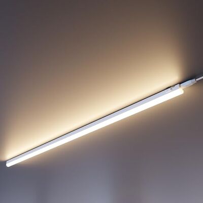 ledscom.de Led-lamp onder frame RIGEL, stekker, 113 cm, 14,5 W, 1670 lm, warm wit ledscom.de Led-lamp onder frame RIGEL, stekker, 113 cm, 14,5 W, 1670 lm, warm wit