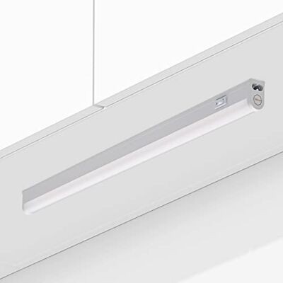 Oktaplex lighting Riga 9W LED onderkast keukenverlichting met schakelaar, warm wit 3000K uittrekbaar, lengte: 54cm Oktaplex lighting Riga 9W LED onderkast keukenverlichting met schakelaar, warm wit 3000K uittrekbaar, lengte: 54cm
