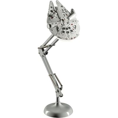 Paladone PP5056SW Star Wars Millennium Falcon Bureaulamp voor alle leeftijden, grijs Paladone PP5056SW Star Wars Millennium Falcon Bureaulamp voor alle leeftijden, grijs