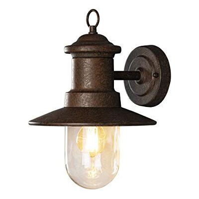 Konstsmide Napoli wandlamp roestkleur E27 max 60W 7346-970 Konstsmide Napoli wandlamp roestkleur E27 max 60W 7346-970