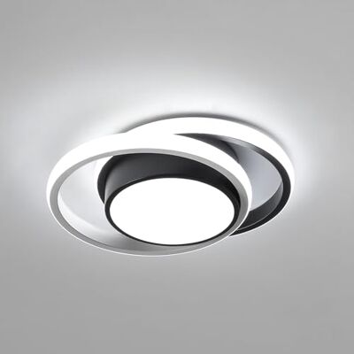Comely Led-plafondlamp, ronde plafondlamp, 42 W, moderne plafondlamp, voor hal, slaapkamer, badkamer, keuken, woonkamer, natuurlijk licht, 4500 K, lengte 40 cm, wit Comely Led-plafondlamp, ronde plafondlamp, 42 W, moderne plafondlamp, voor hal, slaapkamer, badkamer, keuken, woonkamer, natuurlijk licht, 4500 K, lengte 40 cm, wit