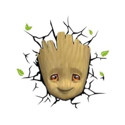 3DLightFX Marvel Decoratieve 3D-lamp Baby Groot 3DLightFX Marvel Decoratieve 3D-lamp Baby Groot