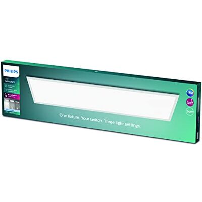 Philips Plafondlamp, dimbaar, 36 W, 4000 K, neutraal wit licht, wit, IP20, zonder flikkering Philips Plafondlamp, dimbaar, 36 W, 4000 K, neutraal wit licht, wit, IP20, zonder flikkering