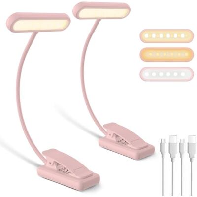 iFalarila Leeslamp, oplaadbaar, type-C, 3 kleuren, 10 helderheden, mini-nachtlampje, flexibel, zwanenhals, klem iFalarila Leeslamp, oplaadbaar, type-C, 3 kleuren, 10 helderheden, mini-nachtlampje, flexibel, zwanenhals, klem