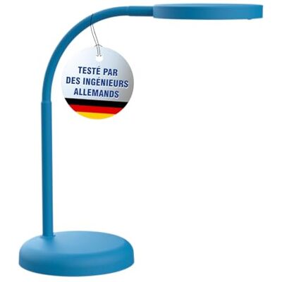MAUL joy LED bureaulamp blauw warm licht draaibaar warme sfeer, gemakkelijk aan te passen hoek, ruimtebesparend compact formaat, stabiele voet, vervangbare lamp MAUL joy LED bureaulamp blauw warm licht draaibaar warme sfeer, gemakkelijk aan te passen hoek, ruimtebesparend compact formaat, stabiele voet, vervangbare lamp