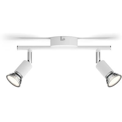 Philips Limbali opbouwspot 2-lichts wit Philips Limbali opbouwspot 2-lichts wit