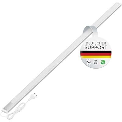 Oktaplex lighting Oktaplex Riva Led-onderbouwlamp, 1150 lm, neutraal wit, 120 cm, met schakelaar, onderbouwverlichting, 15 W, 230 V Oktaplex lighting Oktaplex Riva Led-onderbouwlamp, 1150 lm, neutraal wit, 120 cm, met schakelaar, onderbouwverlichting, 15 W, 230 V