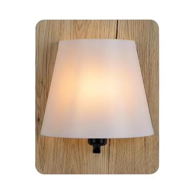 LUCIDE IDAHO Wandlamp 1 x E14 licht hout LUCIDE IDAHO Wandlamp 1 x E14 licht hout