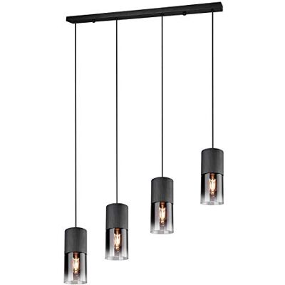 Trio Leuchten Robin 310600432 ophanging, zwart, L 80,5 cm Trio Leuchten Robin 310600432 ophanging, zwart, L 80,5 cm