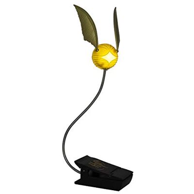 Paladone Potter gouden snaai Lumi Clip bedrukt, van kunststof, in geschenkverpakking, PP555HP, goud Paladone Potter gouden snaai Lumi Clip bedrukt, van kunststof, in geschenkverpakking, PP555HP, goud