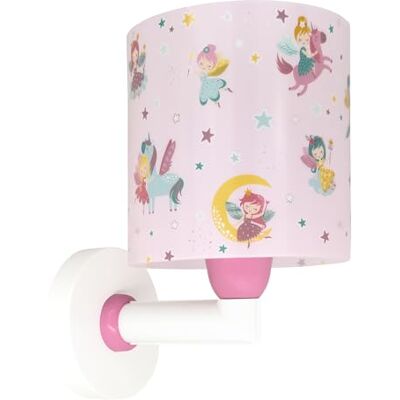 Dalber Wandlamp voor kinderen, Fairy Dreams feeën, roze Dalber Wandlamp voor kinderen, Fairy Dreams feeën, roze
