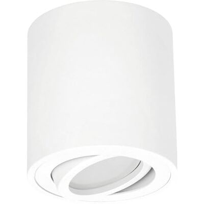 EDO , MALDA Witte plafondlamp schijnwerper opbouw plafondlamp met GU10 IP20, 220-240V, schijnwerper plafondlamp opbouw downlight aluminium rond 777232 wit EDO , MALDA Witte plafondlamp schijnwerper opbouw plafondlamp met GU10 IP20, 220-240V, schijnwerper plafondlamp opbouw downlight aluminium rond 777232 wit