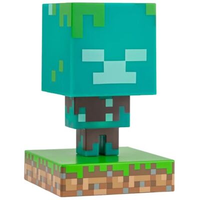 Paladone PRODUCT Minecraft Drowned Zombie Icon Light Paladone PRODUCT Minecraft Drowned Zombie Icon Light