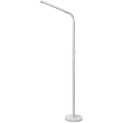 LUCIDE GILLY Oplaadbare staande lamp/leeslamp – batterij – led dim. – 1 x 3 W 2700 K – wit LUCIDE GILLY Oplaadbare staande lamp/leeslamp – batterij – led dim. – 1 x 3 W 2700 K – wit
