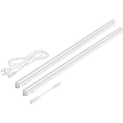 Parlat LED Rigel accentlampen, elk 87,3 cm, elk 1118 lm, wit, set van 2 Parlat LED Rigel accentlampen, elk 87,3 cm, elk 1118 lm, wit, set van 2