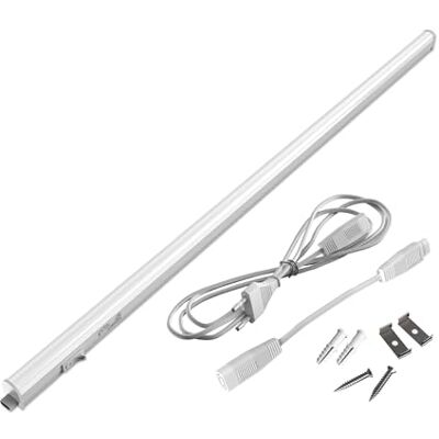 Briloner Leuchten led-meubellamp met aan/uit schakelaar, 1 m kabel met stekker en bevestigingsmateriaal, wit, 87,3 cm, 1100 lm Briloner Leuchten led-meubellamp met aan/uit schakelaar, 1 m kabel met stekker en bevestigingsmateriaal, wit, 87,3 cm, 1100 lm