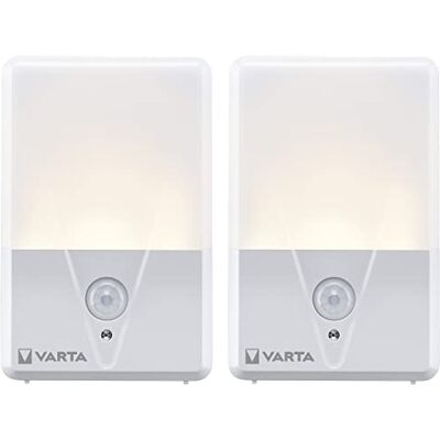 Varta Nachtlampje met bewegingsmelder (batterijen) bewegingsfunctie LED-lichtopbrengst tot 17 lumen Varta Nachtlampje met bewegingsmelder (batterijen) bewegingsfunctie LED-lichtopbrengst tot 17 lumen