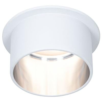 Paulmann 93384 inbouwspot LED Gil dimbaar op 3 niveaus rond incl. 1x6W dimbaar wit mat geborsteld staal Proj. inbouwspot aluminium spot 2700K hoek Paulmann 93384 inbouwspot LED Gil dimbaar op 3 niveaus rond incl. 1x6W dimbaar wit mat geborsteld staal Proj. inbouwspot aluminium spot 2700K hoek