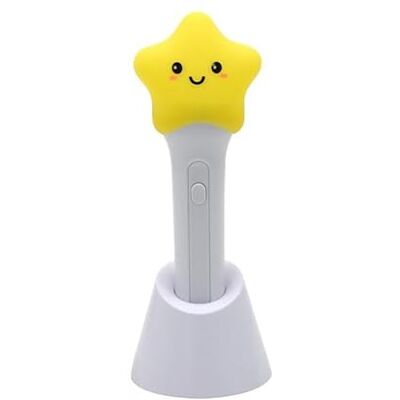 Robo Educational Toys 2-in-1 sterlamp voor kinderen, nachtlampje voor kinderen, USB-C, oplaadbaar, zachte siliconen, BPA-vrij, voor slapen, reizen en slaapkamer Robo Educational Toys 2-in-1 sterlamp voor kinderen, nachtlampje voor kinderen, USB-C, oplaadbaar, zachte siliconen, BPA-vrij, voor slapen, reizen en slaapkamer