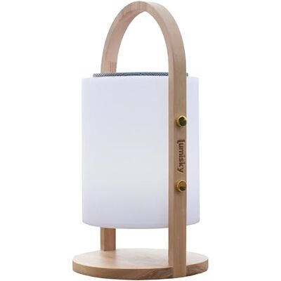 Lumisky 2-in-1 lichtgevende en muzikale lamp met Bluetooth RGB led 39 cm Lumisky 2-in-1 lichtgevende en muzikale lamp met Bluetooth RGB led 39 cm