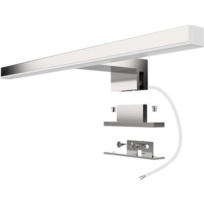 Aogled Led Spiegellamp Badkamer 5w 400lm 30cm 230v Neutraal Wit 4000k,Roestvrij Staal 3-in-1 Ip44 Waterdicht Klasse Ii Slank 300 Mm Badspiegellamp,Geen Flikkering,Klem Op De Spiegel,Kast,Muur Aogled Led Spiegellamp Badkamer 5w 400lm 30cm 230v Neutraal Wit 4000k,Roestvrij Staal 3-in-1 Ip44 Waterdicht Klasse Ii Slank 300 Mm Badspiegellamp,Geen Flikkering,Klem Op De Spiegel,Kast,Muur