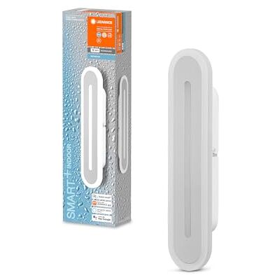 LEDVANCE 4058075574274 badkamer decoratief plafond en muur met wifi-technologie, staal, 13 W, wit, 30 x 3,8 cm LEDVANCE 4058075574274 badkamer decoratief plafond en muur met wifi-technologie, staal, 13 W, wit, 30 x 3,8 cm