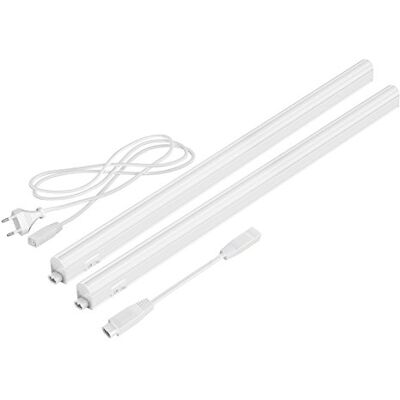 Parlat LED Rigel accentlampen, elk 57,3 cm, elk 880 lm, wit, 2 stuks Parlat LED Rigel accentlampen, elk 57,3 cm, elk 880 lm, wit, 2 stuks