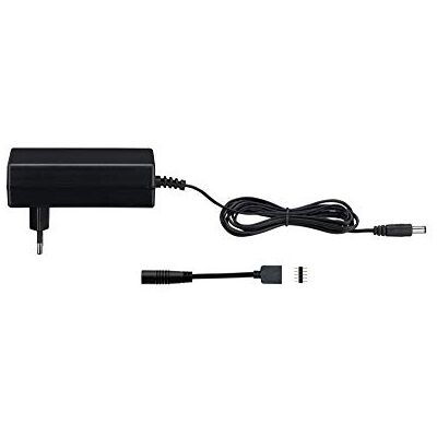 Paulmann 79837 universele plug-in voeding 36W 230/24V DC verlichtingssysteem zwart kunststof transformator Paulmann 79837 universele plug-in voeding 36W 230/24V DC verlichtingssysteem zwart kunststof transformator