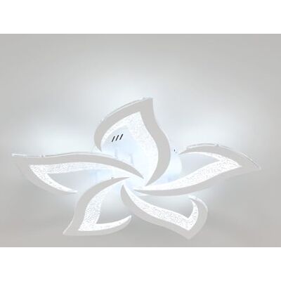 Comely Moderne led-plafondlamp, 60 W, 4500 lm, bloemenvorm, voor keuken, eetkamer, badkamer (koud wit 6500 K, diameter 60 cm) Comely Moderne led-plafondlamp, 60 W, 4500 lm, bloemenvorm, voor keuken, eetkamer, badkamer (koud wit 6500 K, diameter 60 cm)