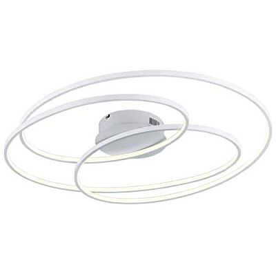 Trio Leuchten Gale 673918031 LED-plafondlamp, 50 W, metaal, matwit Trio Leuchten Gale 673918031 LED-plafondlamp, 50 W, metaal, matwit