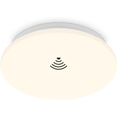 Briloner Led-plafondlamp met bewegingsmelder, warm wit licht, led-plafondlamp, led-lamp, keukenlamp, kinderkamer, 270 x 60 mm (DxH) wit Briloner Led-plafondlamp met bewegingsmelder, warm wit licht, led-plafondlamp, led-lamp, keukenlamp, kinderkamer, 270 x 60 mm (DxH) wit