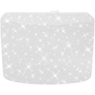 Briloner Leuchten LED plafondlamp sterrendecoratie 12W 270x270x80mm (L x B x H) 12W 270x270x80mm Briloner Leuchten LED plafondlamp sterrendecoratie 12W 270x270x80mm (L x B x H) 12W 270x270x80mm