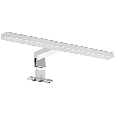 SEBSON Led-spiegellamp, 30 cm, badkamerspiegellamp, IP44, opbouw + klemlamp, neutraal wit, 4000 K, 300 x 95 x 41 mm, 5 W, 400 lm, make-up-licht SEBSON Led-spiegellamp, 30 cm, badkamerspiegellamp, IP44, opbouw + klemlamp, neutraal wit, 4000 K, 300 x 95 x 41 mm, 5 W, 400 lm, make-up-licht