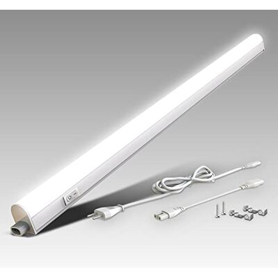 B.K.Licht I LED Onderbouwverlichting I keuken verlichting I neutraal wit licht I kastverlichting I keukenverlichting I 87,3 cm B.K.Licht I LED Onderbouwverlichting I keuken verlichting I neutraal wit licht I kastverlichting I keukenverlichting I 87,3 cm