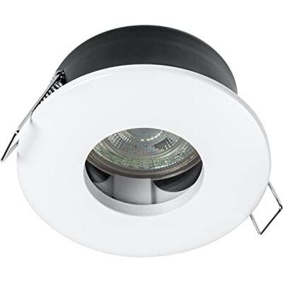 LEDVANCE Led-spot wit met metalen behuizing, 4,3 watt, 350 lumen, 2700 K, IP65, inbouwspot GU-10 lamp LEDVANCE Led-spot wit met metalen behuizing, 4,3 watt, 350 lumen, 2700 K, IP65, inbouwspot GU-10 lamp