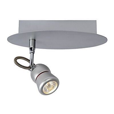 LUCIDE Tiry plafondlamp, LED, afmetingen: 1 x 5 W, 3000 K, grijs LUCIDE Tiry plafondlamp, LED, afmetingen: 1 x 5 W, 3000 K, grijs