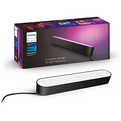 Philips Play Pack x1, White and Color Ambiance, basisset, zwart, 6,6 W, werkt met Alexa, Google Assistant en Apple Homekit Philips Play Pack x1, White and Color Ambiance, basisset, zwart, 6,6 W, werkt met Alexa, Google Assistant en Apple Homekit