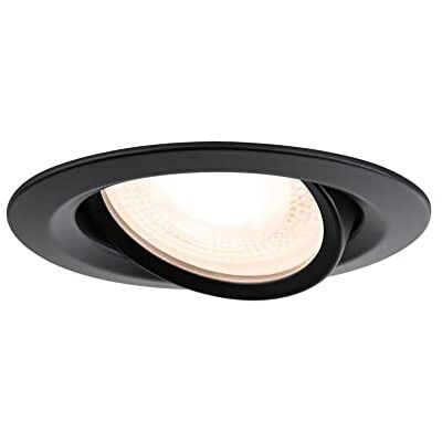 Paulmann 92460 Inbouwspot Nova Plus IP65 zwenkbaar rond max. 35W dimbaar 93mm zwart mat aluminium zink GU5,3 / GU10 zonder lamp Paulmann 92460 Inbouwspot Nova Plus IP65 zwenkbaar rond max. 35W dimbaar 93mm zwart mat aluminium zink GU5,3 / GU10 zonder lamp