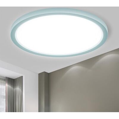 LQWELL ® Led-plafondlamp, plafondlamp voor badkamer, waterdicht, IP44, rond, plat, 18 W, 6000 K, 1600 lm, eenvoudige lamp, modern, dun, voor woonkamer, slaapkamer, keuken, balkon, hal, kelder, kantoor, LQWELL ® Led-plafondlamp, plafondlamp voor badkamer, waterdicht, IP44, rond, plat, 18 W, 6000 K, 1600 lm, eenvoudige lamp, modern, dun, voor woonkamer, slaapkamer, keuken, balkon, hal, kelder, kantoor,