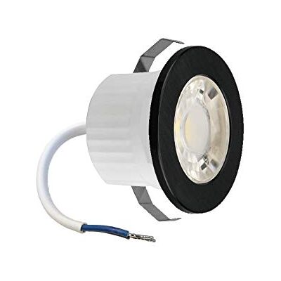ENERGMiX Mini-inbouwspot, led, 3 W, zwart, 240 lm, beschermingsklasse IP54, warmwit ENERGMiX Mini-inbouwspot, led, 3 W, zwart, 240 lm, beschermingsklasse IP54, warmwit