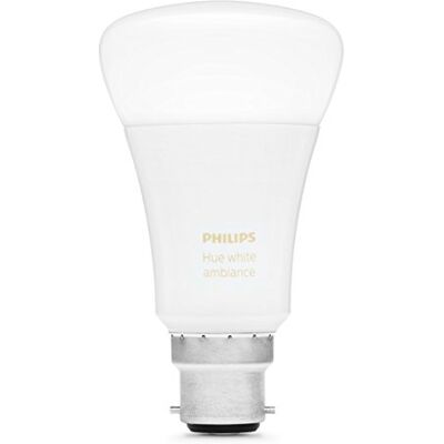 Philips Smart White Ambiance Gloeilamp B22 (werkt met Alexa, warm wit/koud wit) Philips Smart White Ambiance Gloeilamp B22 (werkt met Alexa, warm wit/koud wit)