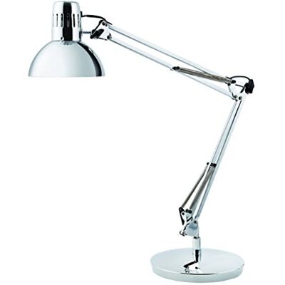 ALBA ARCHI CH Led-bureaulamp Oogbescherming Architect Geleverd met basis 3 bevestigingen mogelijk sokkel, muur en bureau Chroom ALBA ARCHI CH Led-bureaulamp Oogbescherming Architect Geleverd met basis 3 bevestigingen mogelijk sokkel, muur en bureau Chroom