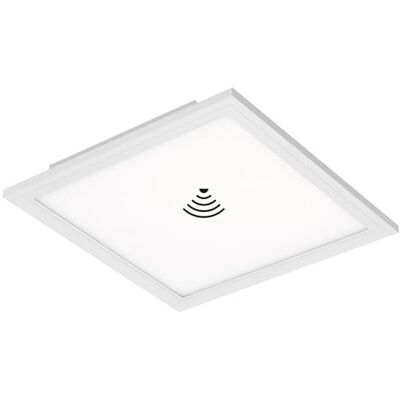 Briloner Leuchten LED plafondlamp ultra plat met bewegingsmelder 12W 1300lm daglichtsensor wit 29,5cm Briloner Leuchten LED plafondlamp ultra plat met bewegingsmelder 12W 1300lm daglichtsensor wit 29,5cm