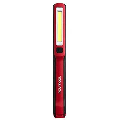 POLYPOOL POLY POOL PP3164 oplaadbare zaklamp met ultra led COB licht 3 W 200 lm en bovenste zaklamp 140 lm, draagbare lamp voor werkplaats, magnetische clip en USB-oplaadbare batterij POLYPOOL POLY POOL PP3164 oplaadbare zaklamp met ultra led COB licht 3 W 200 lm en bovenste zaklamp 140 lm, draagbare lamp voor werkplaats, magnetische clip en USB-oplaadbare batterij
