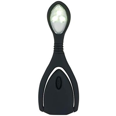 moses . libri_x Lumi Plus Led-leeslamp, zwart, klemlamp met traploze dimmer, leeslamp om in het donker te lezen moses . libri_x Lumi Plus Led-leeslamp, zwart, klemlamp met traploze dimmer, leeslamp om in het donker te lezen