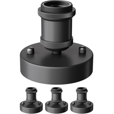 ledscom.de 4 stuks plafondlamp/lampfitting RETRA, mat zwart, 1 x E27 max. 60 W ledscom.de 4 stuks plafondlamp/lampfitting RETRA, mat zwart, 1 x E27 max. 60 W