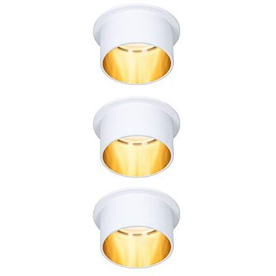 Paulmann 93381 LED inbouwlamp Gil 3-Step-Dim rond incl. 3x6Watt dimbaar wit mat goud inbouwspot aluminium 2700K hoek Paulmann 93381 LED inbouwlamp Gil 3-Step-Dim rond incl. 3x6Watt dimbaar wit mat goud inbouwspot aluminium 2700K hoek